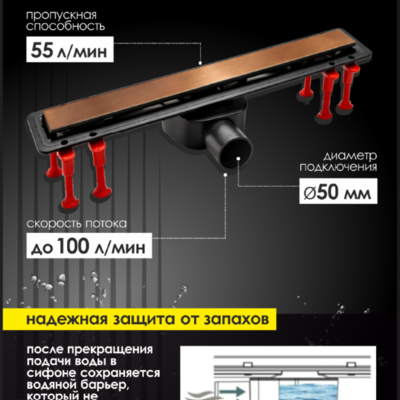 ������� ����� ALLENDORF 650�� AD-8001 Brushed Bronze